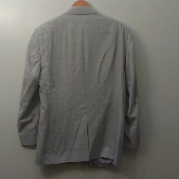 Jos. A. Bank Pale Gray Linen/Wool Summer Sport Jacket 42R
